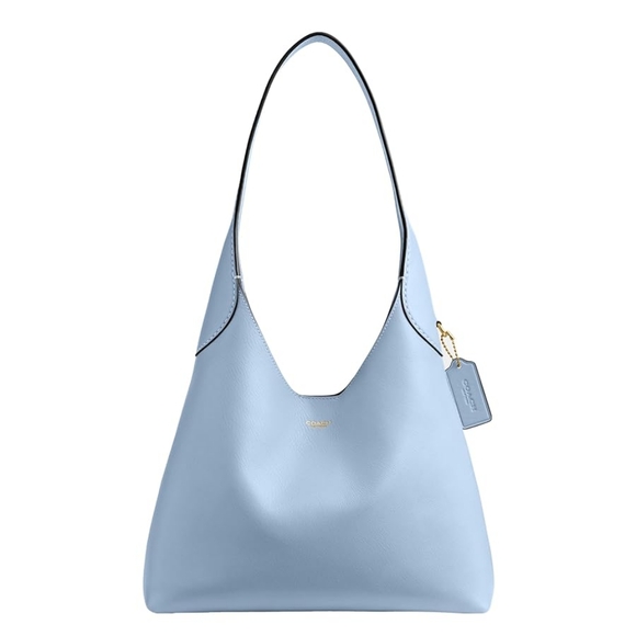 NWT Coach Brooklyn 28 Slouchy Shoulder Bag In Bluebell No Offers - Picture 1 of 14